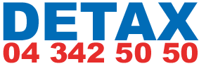 Logo Detax déménagements Liège